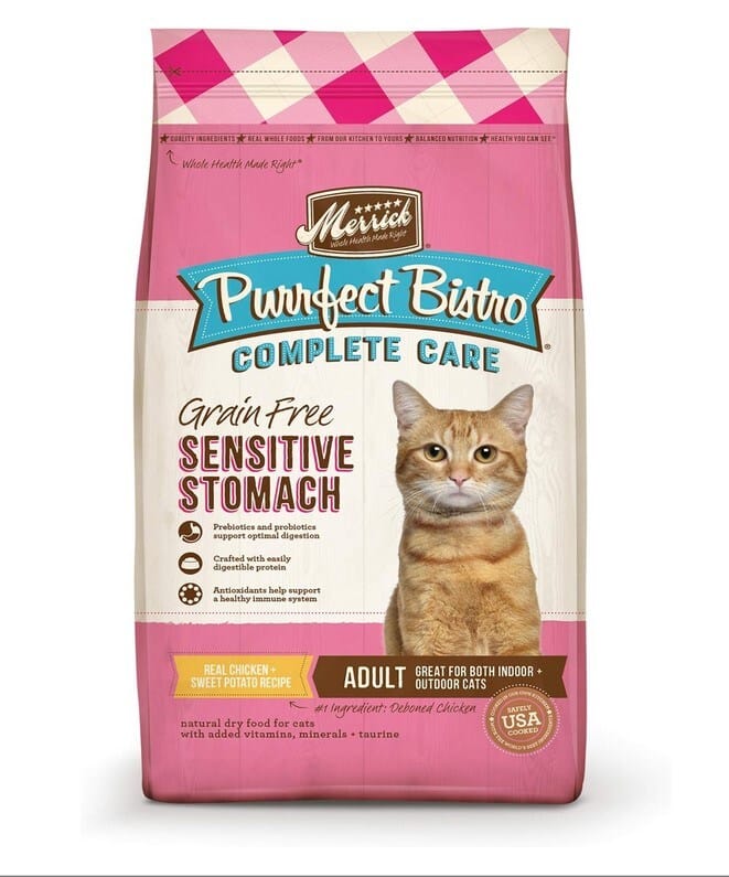 Merrick Purrfect Bistro Grain Free Sensitive Stomach Dry Cat Food