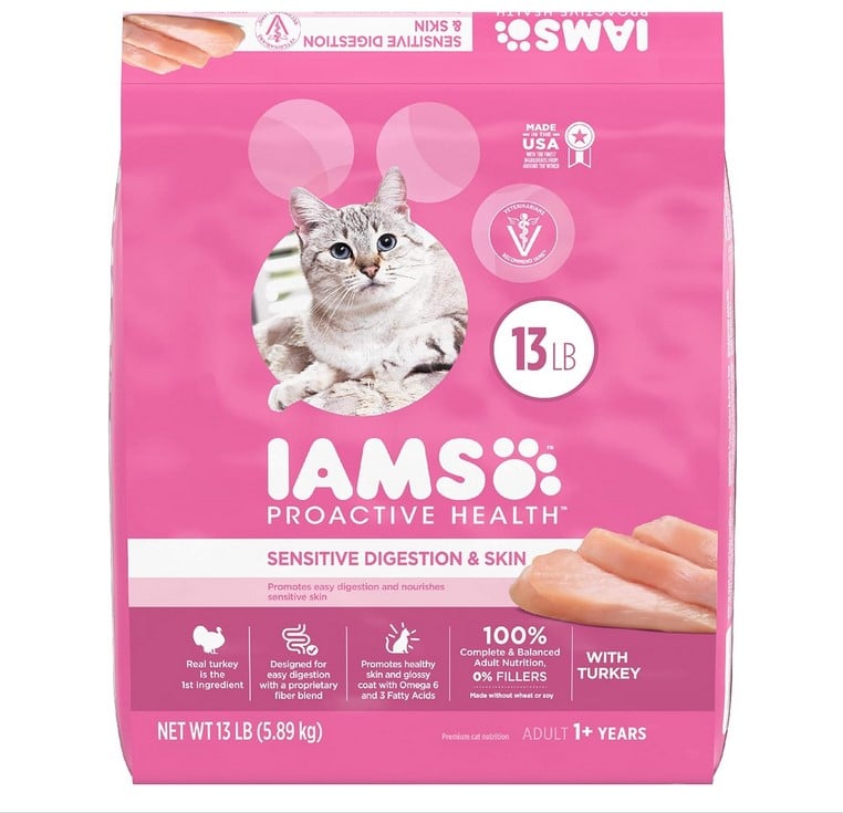 Iams Pro Active Health Sensitive Stomach Adult Cat Food